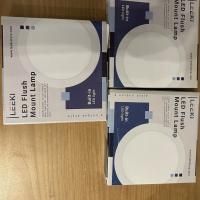 LED flush mount lamps X3