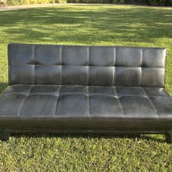 Leather Futon (TWIN) - $75