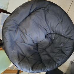 Folding Fabric Lounge Chair 