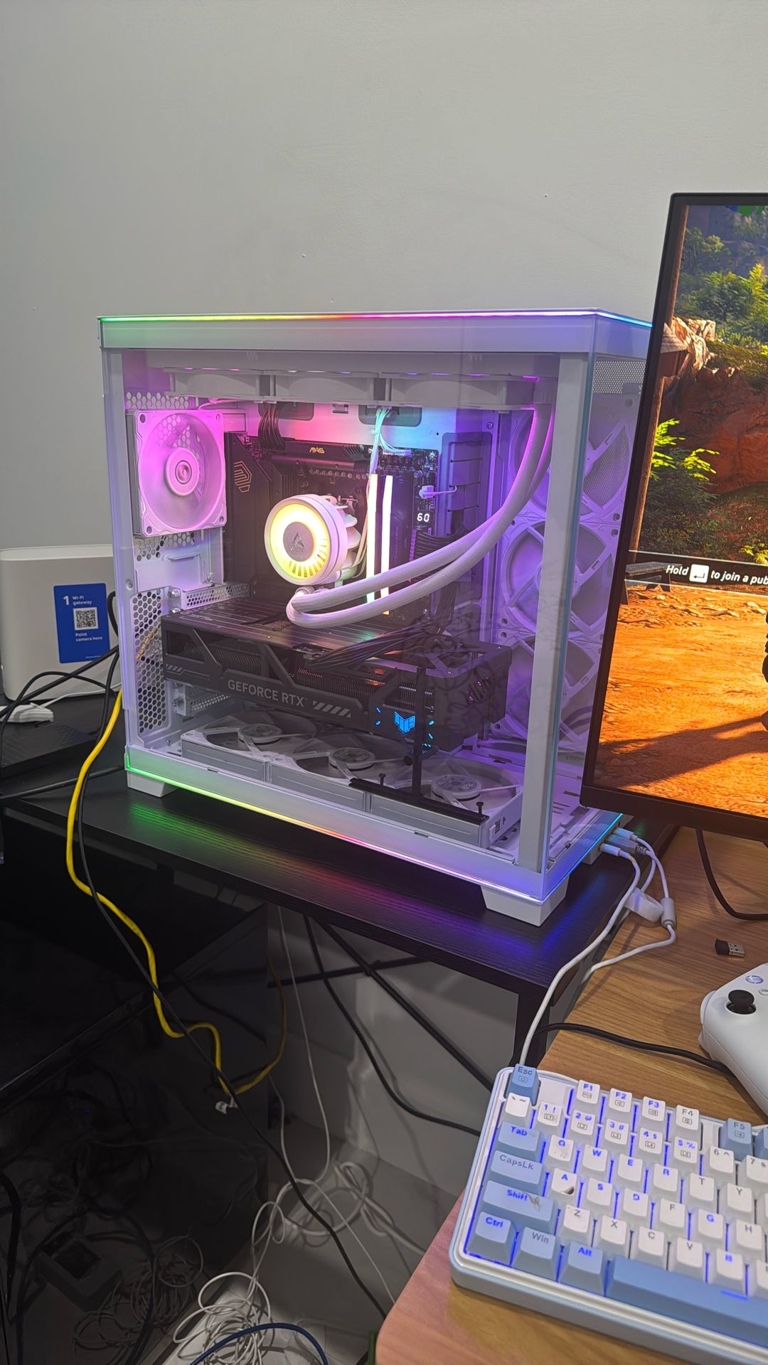 5080 Gaming pc w/ 360 hz monitor mouse and keyboard