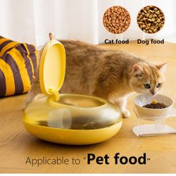 pet food 10 Lbs Storage Container Bin with Measuring Cup Food Cereal Container Bins for Kitchen Pantry Organization 