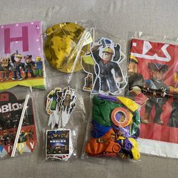 Roblox Birthday Party Decoration, Roblox Party Supplies