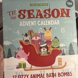 Feeling Smitten Joon x Moon Animal Advent Calendar bath bomb (12) 