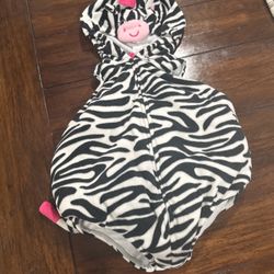 Zebra Baby Costume 18 M