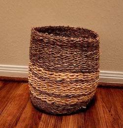 Woven Basket for indoor plant  9×9 inches approximately.