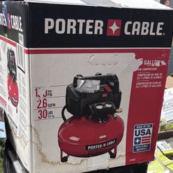 Porter Cable 6 Gal. 150 PSI Portable Electric Air Compressor Kit 