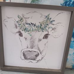 Cow Canvas Artwork