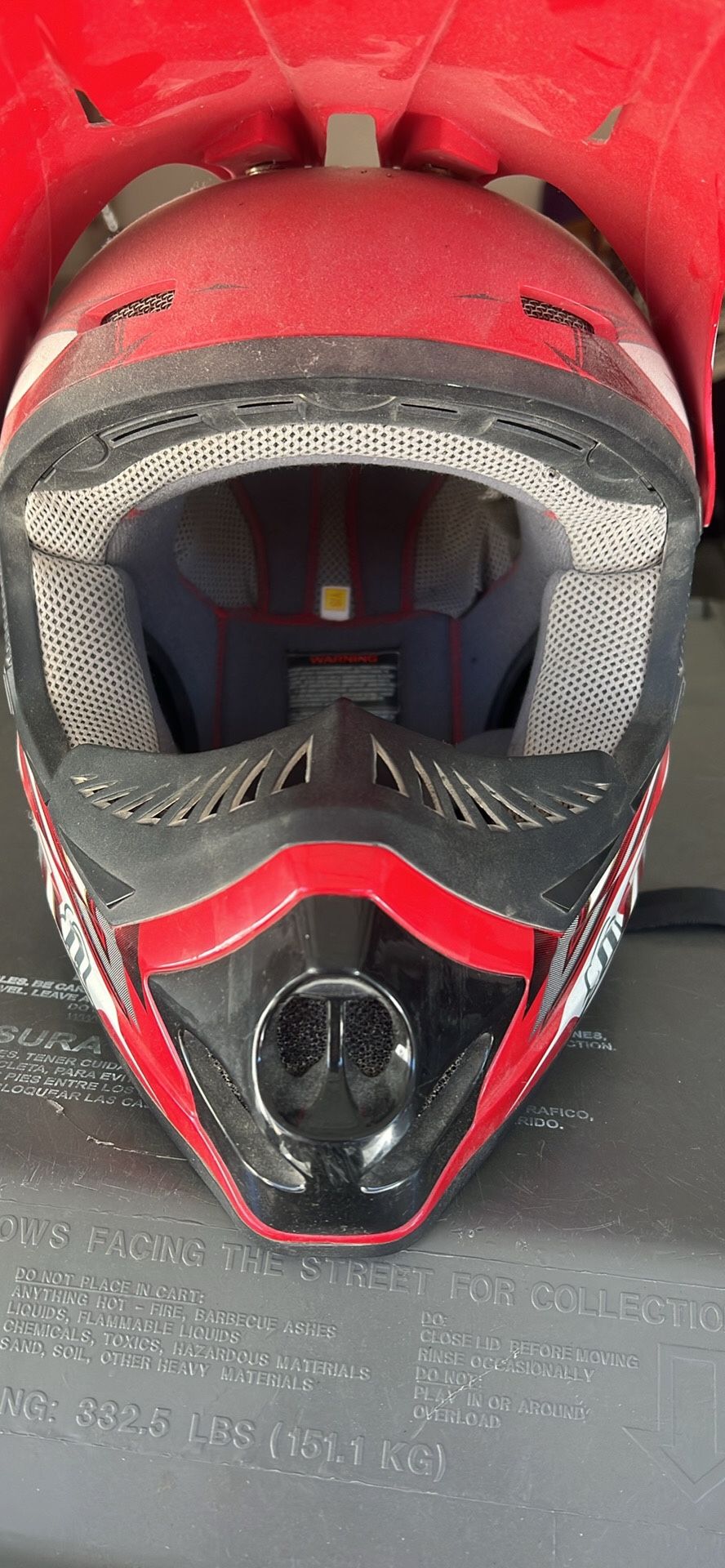 Ocelot Youth Dirtbike helmet