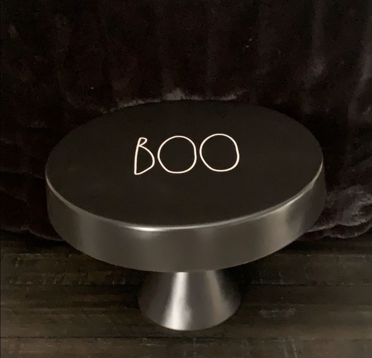 Rae Dunn 🖤 🧡BOO Cake Stand🖤🧡