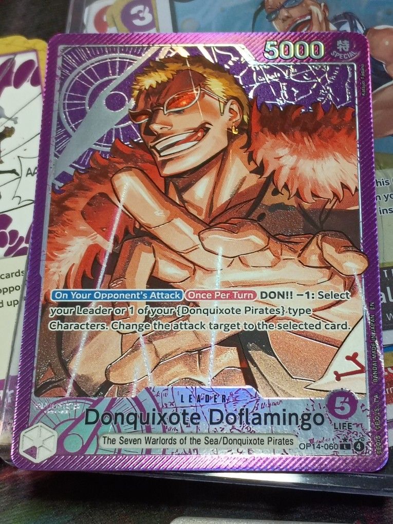 Donquixote Doflamingo OP14 060 (Alternate Art)