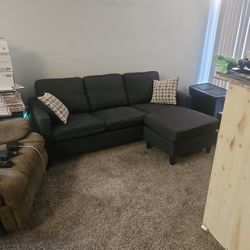 Charcoal Grey Sectional Sofa