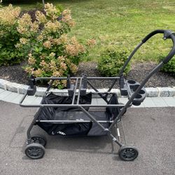 Joovy Twin Roo+ Double Car Seat Frame Stroller