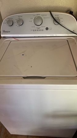 Whirlpool washer machine