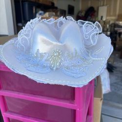 Wedding Cowgirl Hat