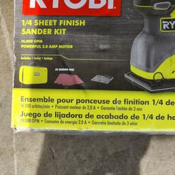 $40 RYOBI SANDER KIT