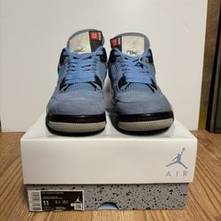 Jordan 4 UNC Lightly Used 11M