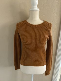 Brown Knitted Sweater 