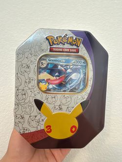 Pokémon 30th Greninja ex Tin