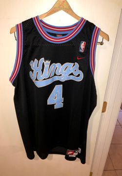 Chris Webber Kings Throwback Jersey