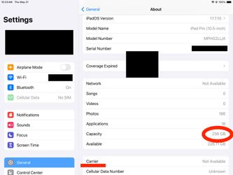 iPad Pro 10.5 inch 256GB+4G Unlocked + Apple Pencil