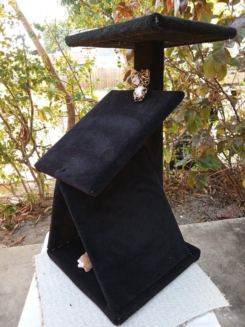 Triangle Cat Stand