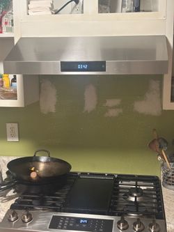 Broken Self Cleaning 30” Range Hood