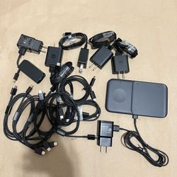 Bunch Of C Type Fast Charging Chargers For iPhone Or Android 