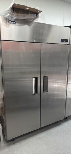 Atosa MBF8005GR Commercial Reach-In Refrigerator – 2 Door Stainless Steel