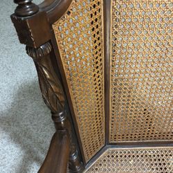 ANTIQUE Rattan rocking chair