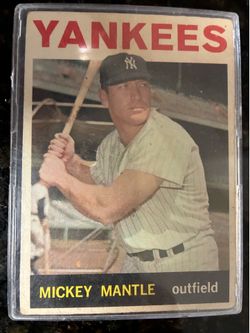 1964 Topps Mickey Mantle card #50