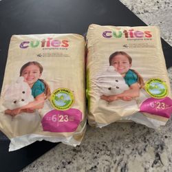 Diapers Size 6