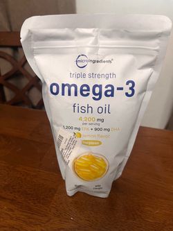 Triple Strength Omega-3 Fish Oil