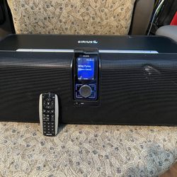 Sirius Stiletto 2 SL2  Portable Satellite Radio & Boombox. ACTIVED