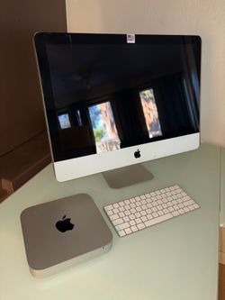 Desk Top Computer and Mac Mini