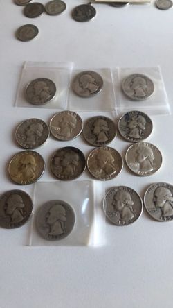 Silver Washington quarters 16 available