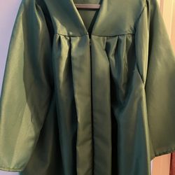 Graduation Green Gown 