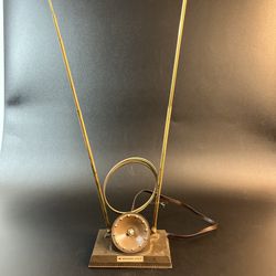 Vtg Archer FM Rabbit Ears TV Antenna Mid Century Turn Dial Adjustable (AS IS)