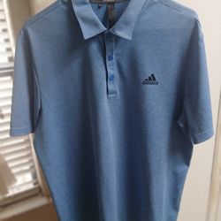 Adidas Dri-Fit Golf Polo Style Shirt...excellent condition...Size Large 