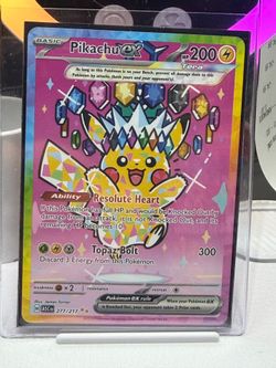 Pokémon ascended hero Pikachu