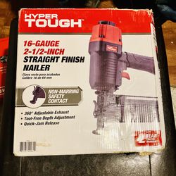 16- Gauge Straight Finish Nailer- Hyper Tough