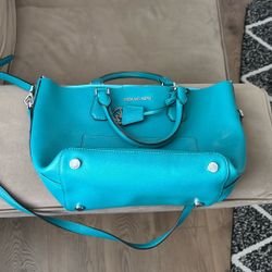 Michael Kors Purse Teal 