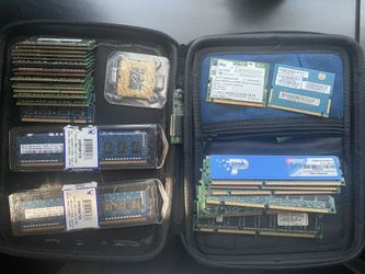 RAM memory, CPU, Wifi Cards