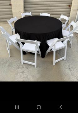 Sillas de resina  mesas carpas jumper