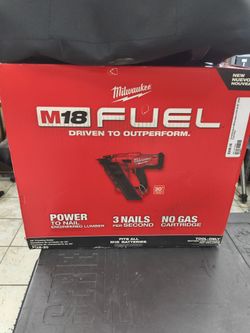 Milwaukee nail gun