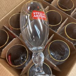 Stella Artois 40cl Gold Rimmed Glass