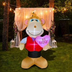 Valentine's Day Inflatable, 4 Feet