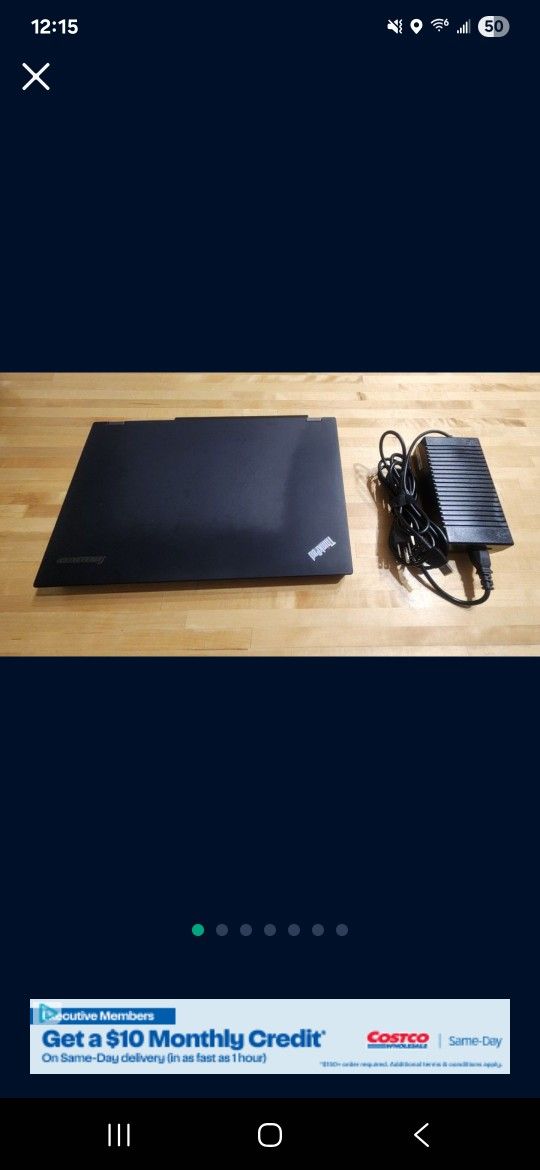 Lenovo Thinkpad W541 Laptop - Core i7-4810MQ @2.80GHz, Nvidia Quadro K1100M, 8GB DDR3L, 256GB SSD