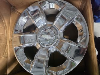 Chevy Silverado 20inch OEM Chrome rims