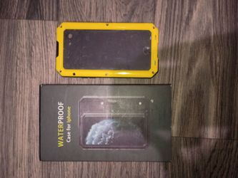 Yellow Waterproof iPhone Case with Box