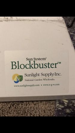 Grow light hood and Bali’s